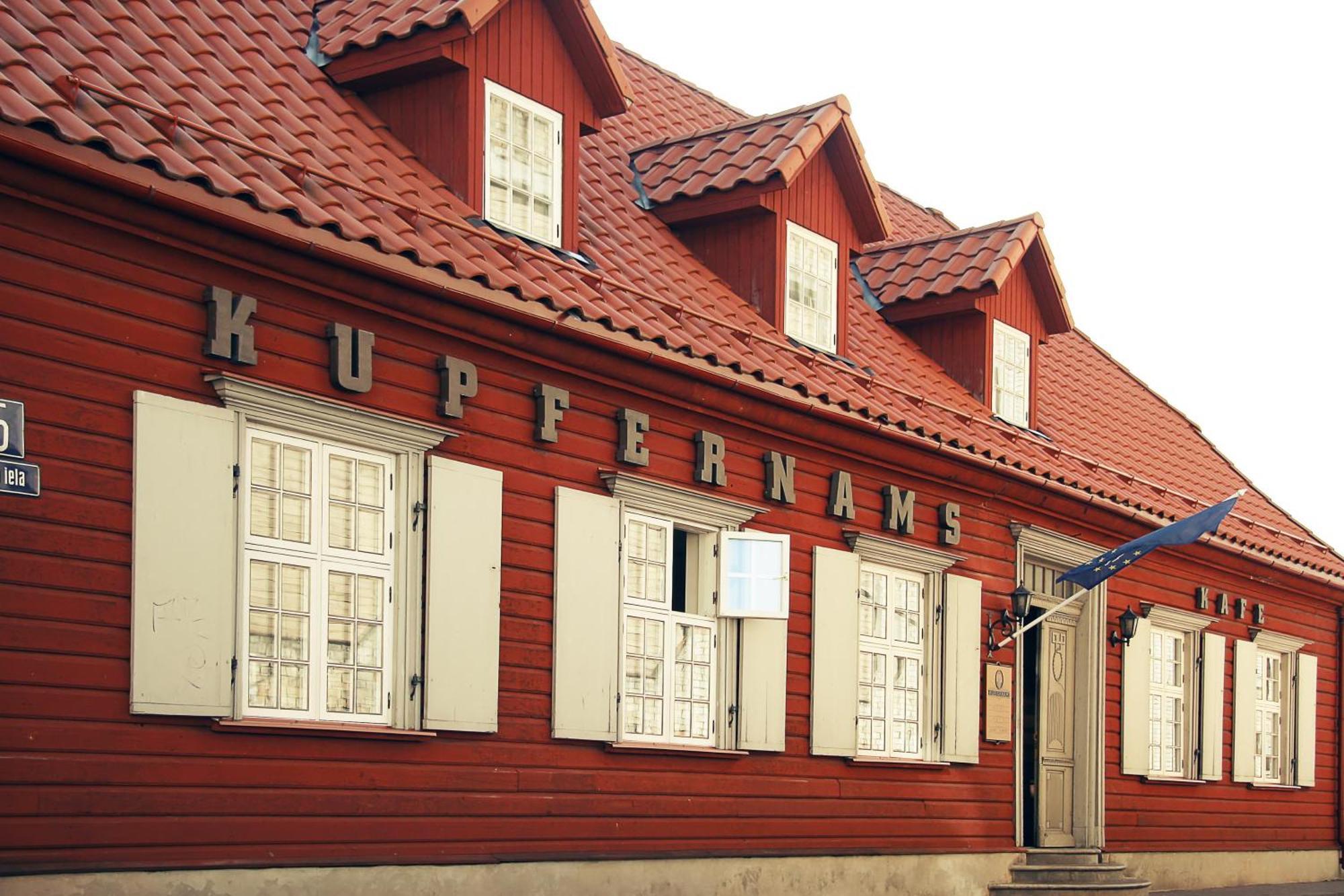 Hotel Kupfernams Ventspils Exterior foto